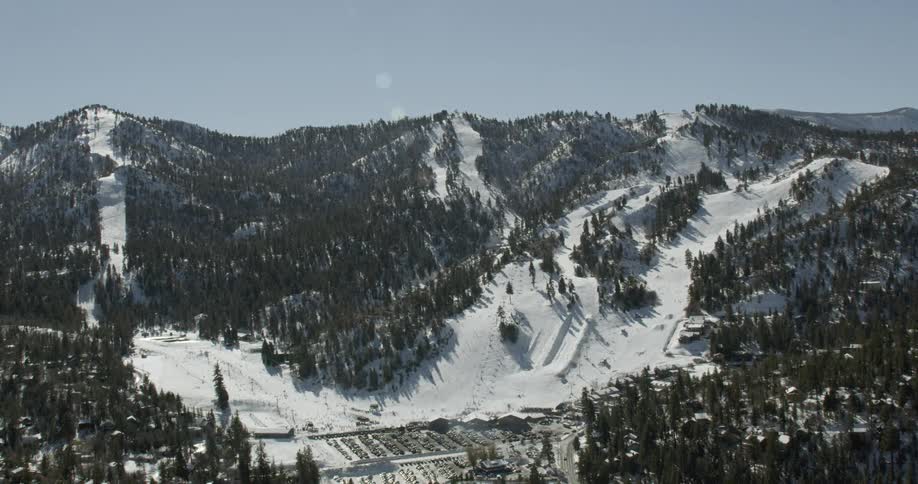 Ski Resort Winter Aerials