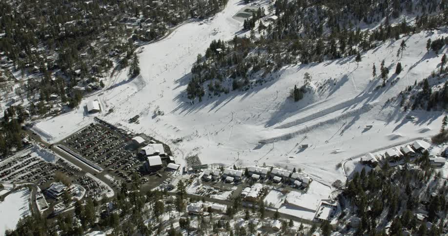 Ski Resort Winter Aerials
