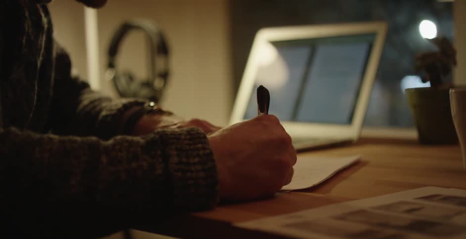 Man working at a desk