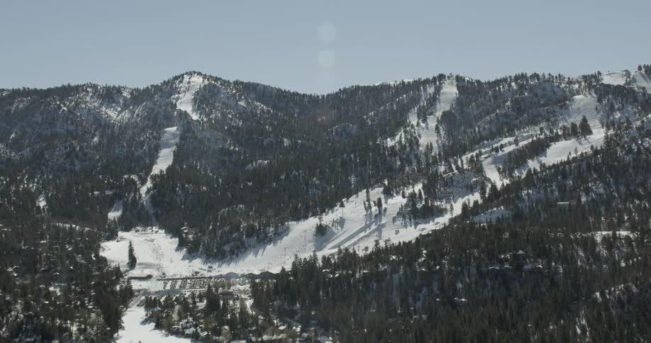 Ski Resort Winter Aerials