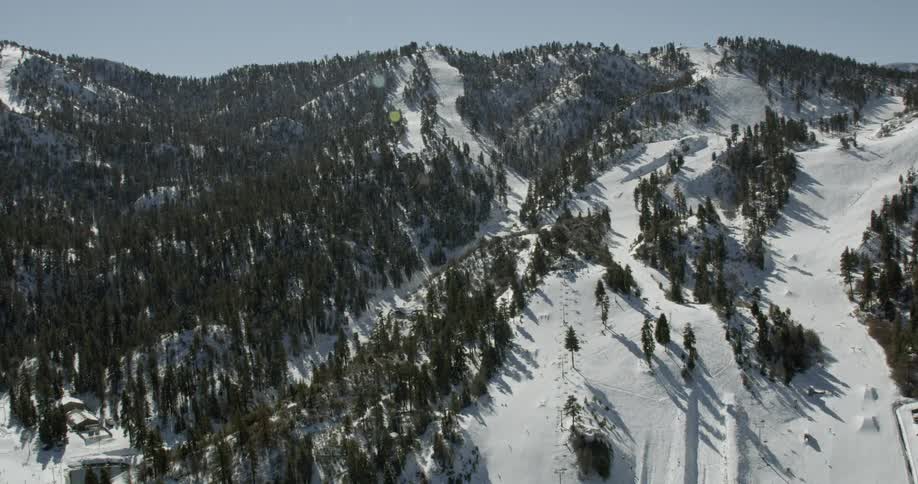 Ski Resort Winter Aerials