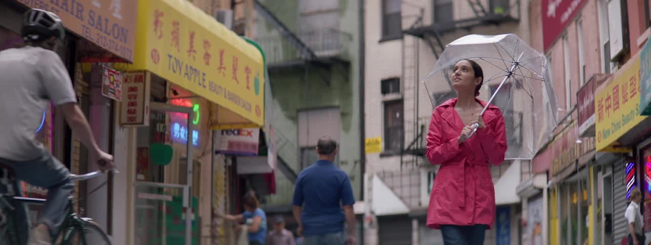 Woman Exploring In New York City