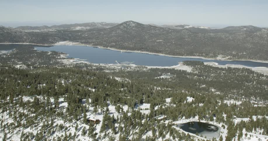 Ski Resort Winter Aerials