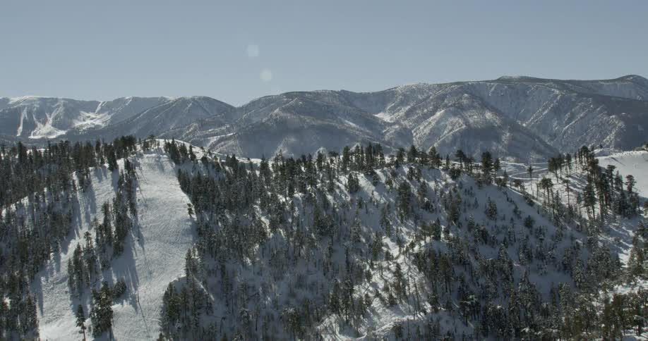 Ski Resort Winter Aerials