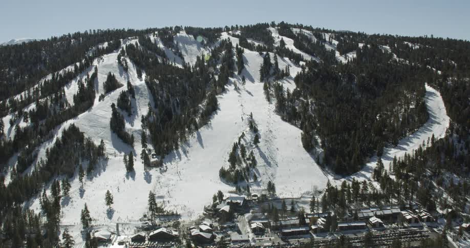 Ski Resort Winter Aerials