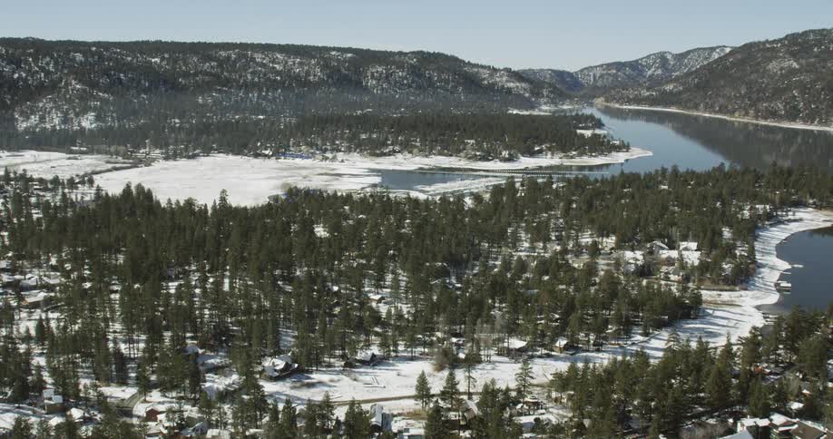 Ski Resort Winter Aerials