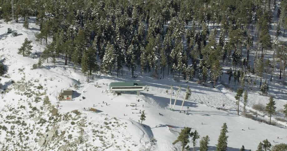 Ski Resort Winter Aerials