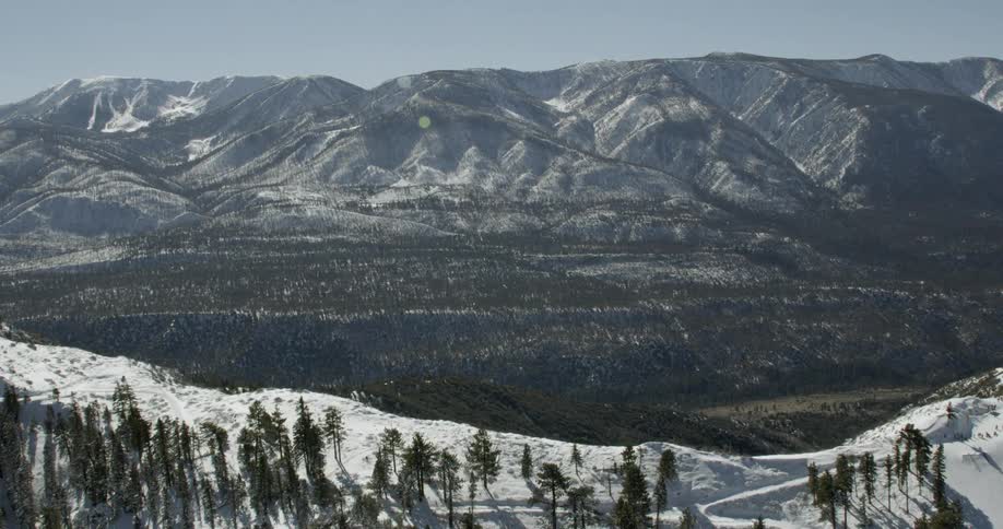 Ski Resort Winter Aerials