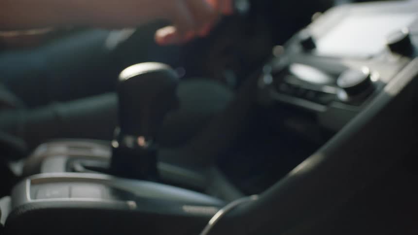 Man On Phone While Driving