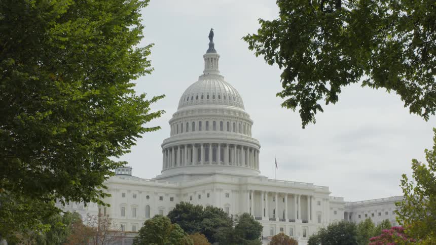 The United States Capitol Building in Washington DC