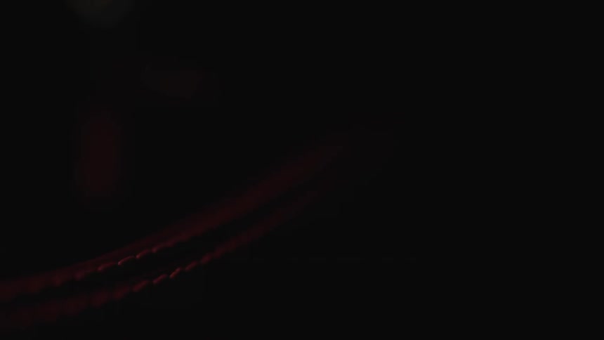 Muscle Car Driving At Night