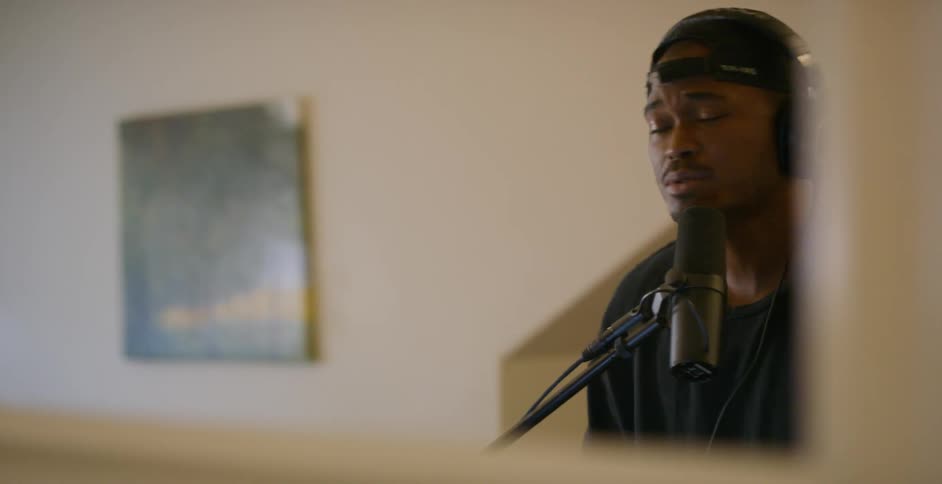 Musician In Home Studio