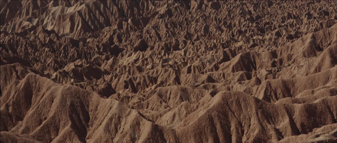 A mountain range stretched out ahead