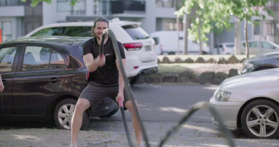 Man Working Out