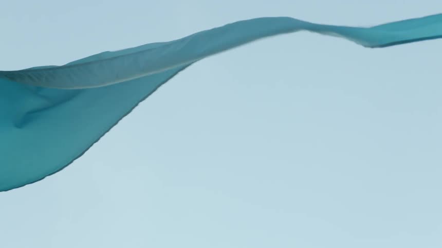 Flags blowing in the wind