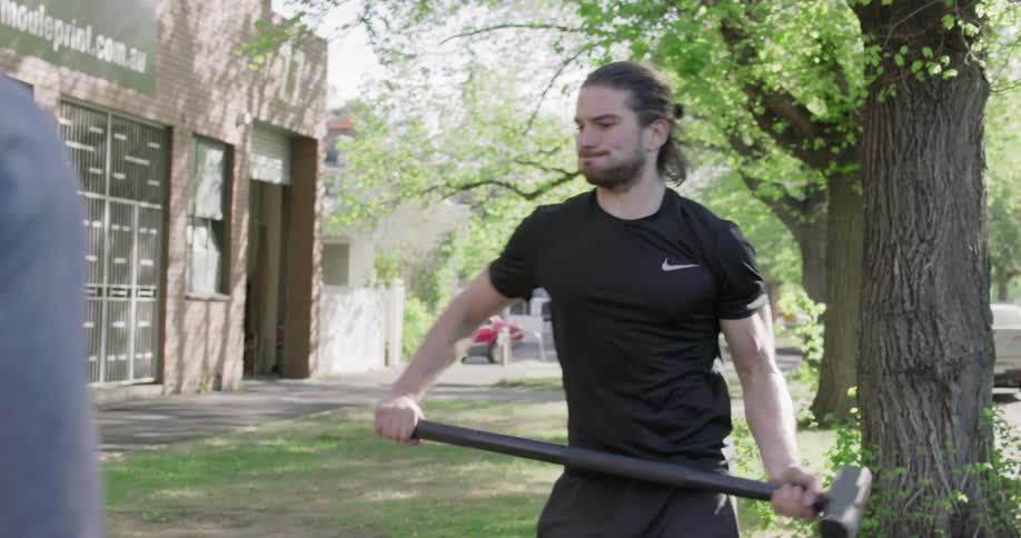 Man Working Out