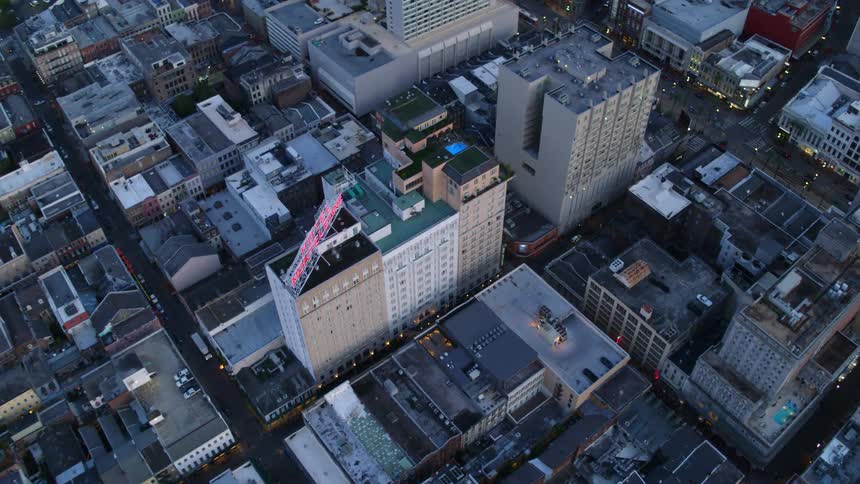 Aerial view of a city