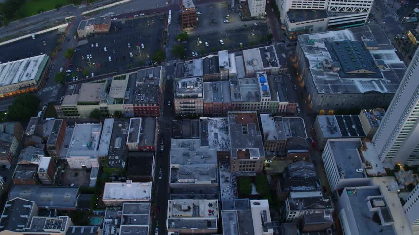 Aerial view of a city