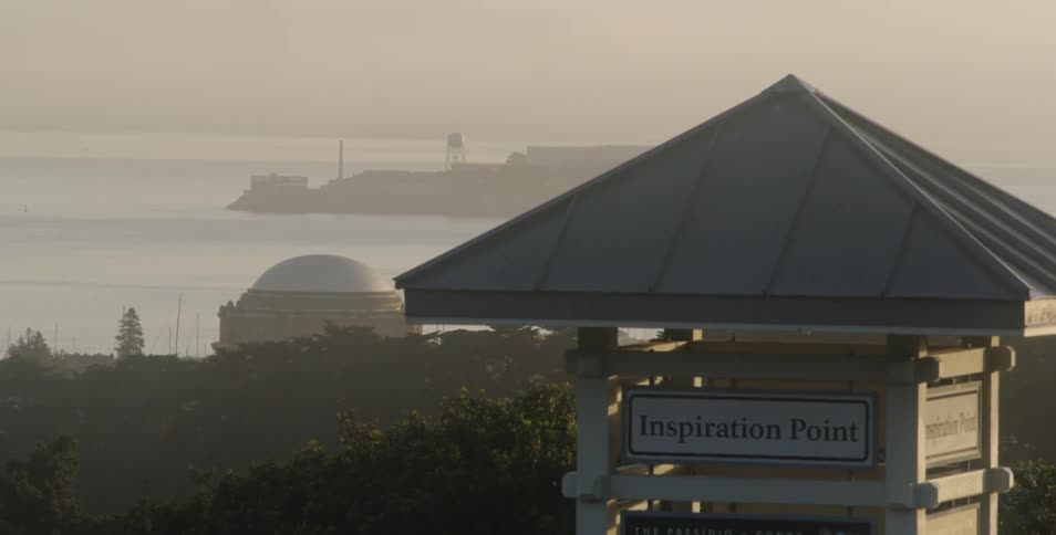 Tower with view of water in distance