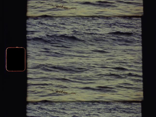A body of water that has small waves