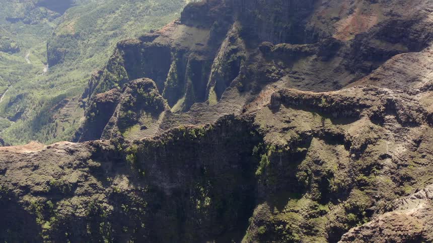 Canyon in mountain