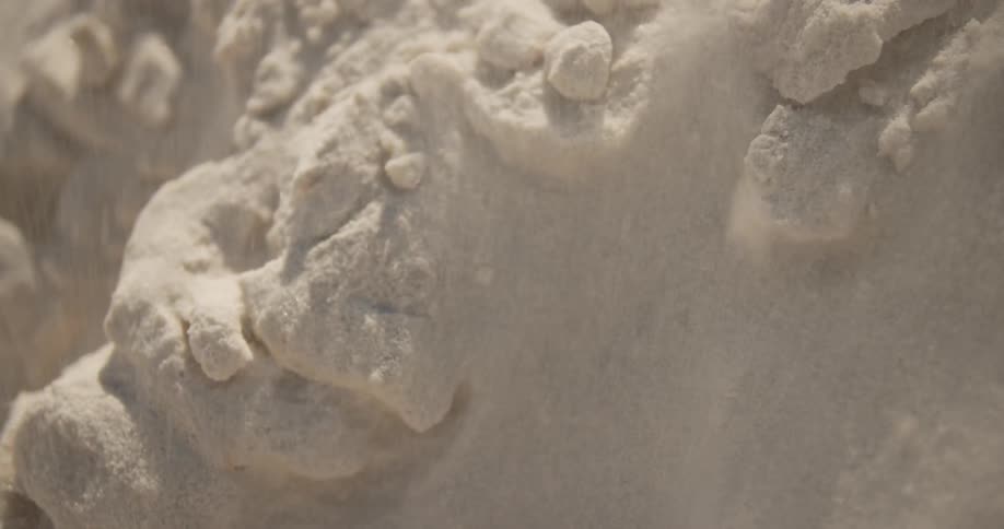 Sand blows in wind