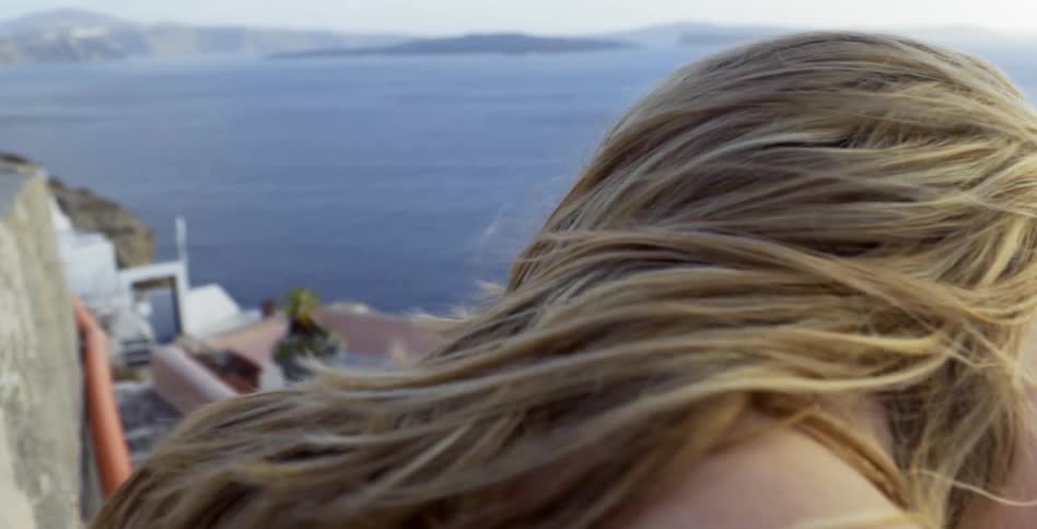 A woman watching the city