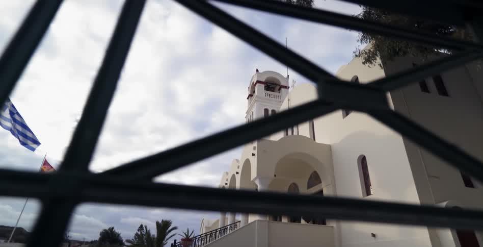 Woman Traveling Through Greece And Italy