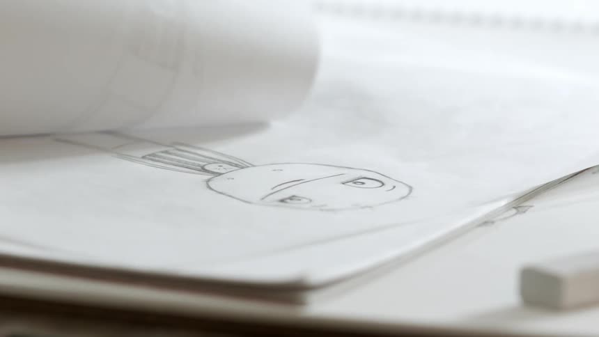 A person flipping thru pages