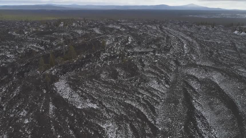 Rough rocky terrain