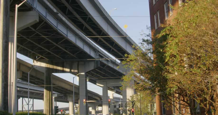 It's the underpass along a side street
