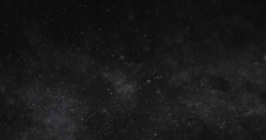 Dust floats through the air