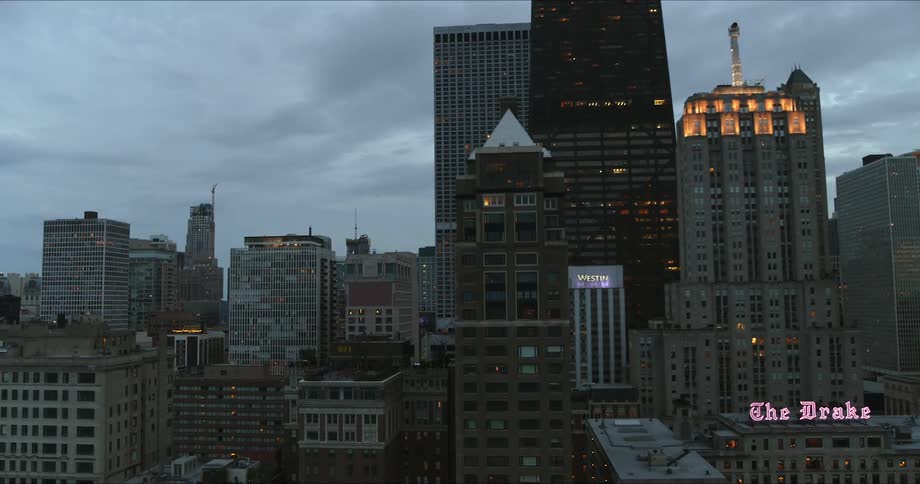 An overcast sky over a dense city