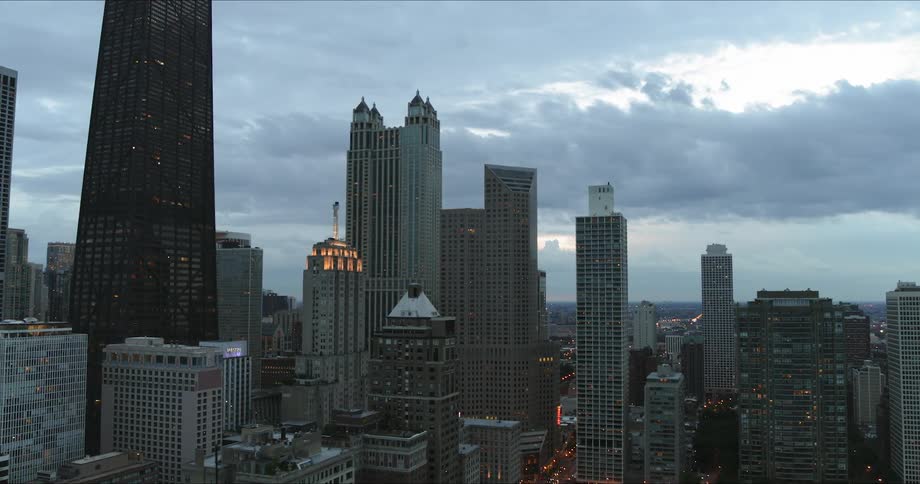 Many towering skyscrapers can be seen amidst an impressive metropolitan city