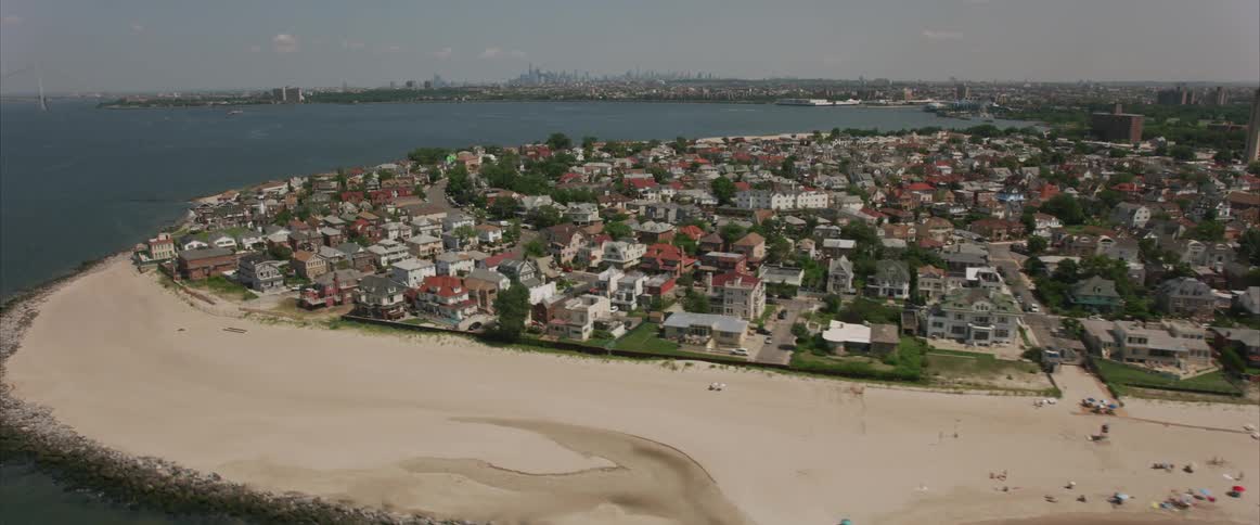 A city that is surrounded by a body of water
