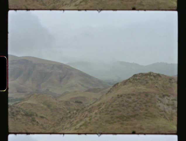 Older video of a hilly landscape