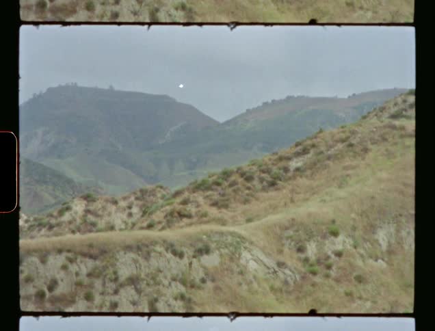Hills and meadows in the daytime