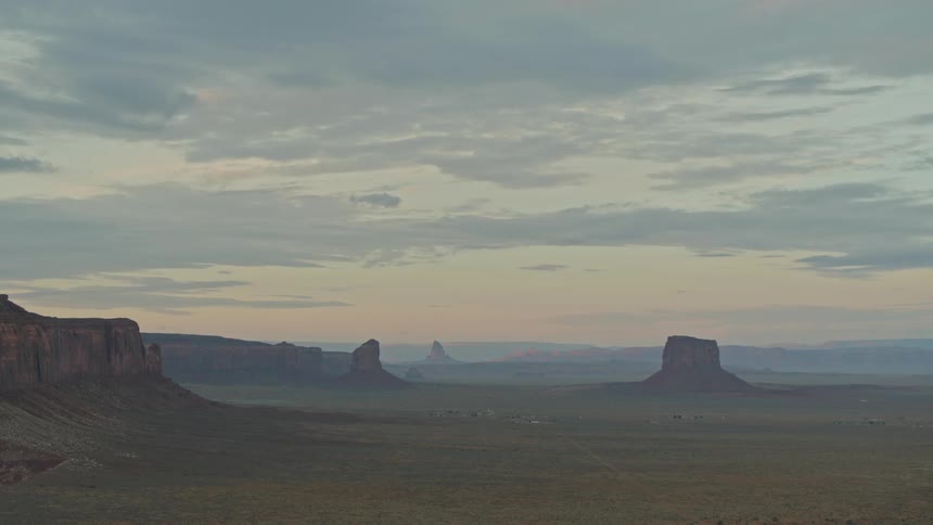 Sunsets on plains and mesa