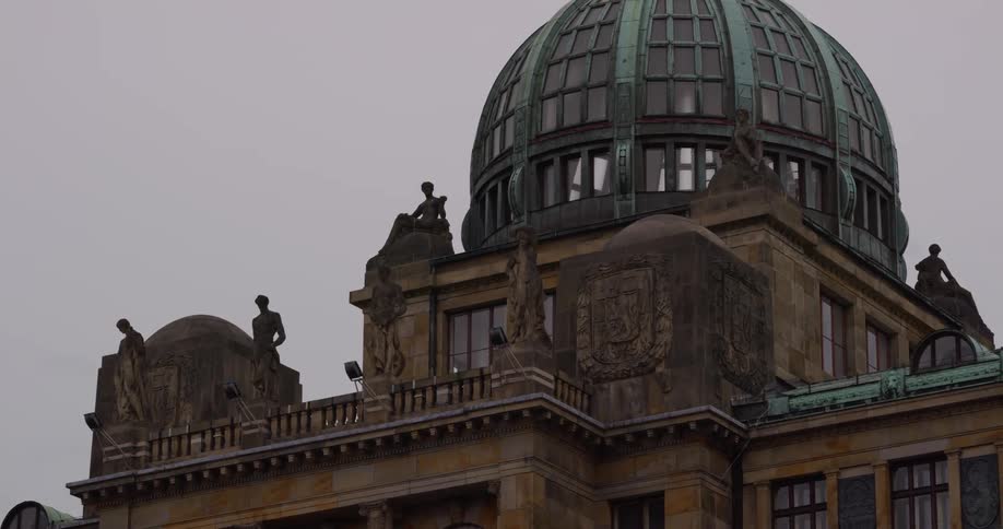 Dome on ornate building