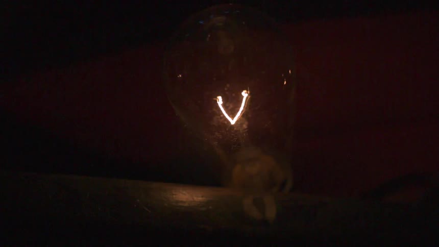 A light bulb