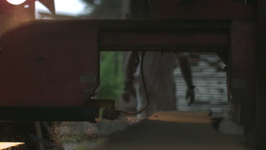 A  person working in a shop