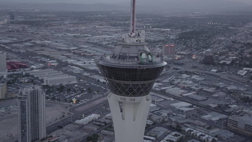 View of the stratosphere in las vegas