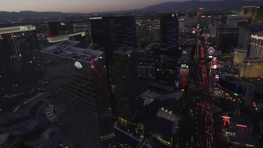 A city skyline