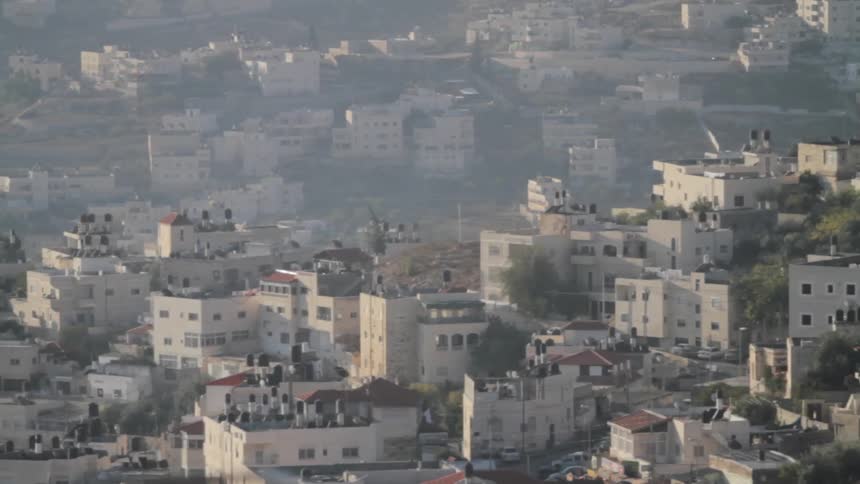The buildings sit close together