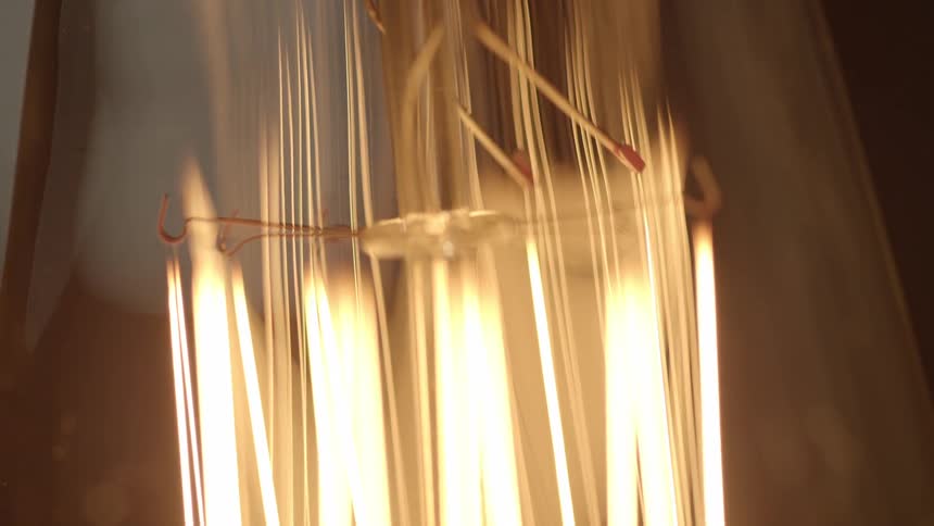 A light is pulsing off and on