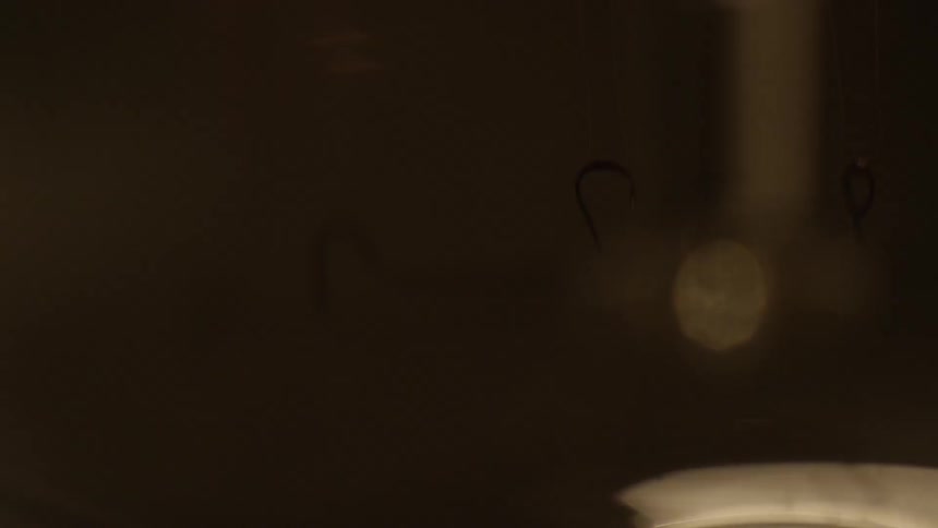 Blurred light bulbs