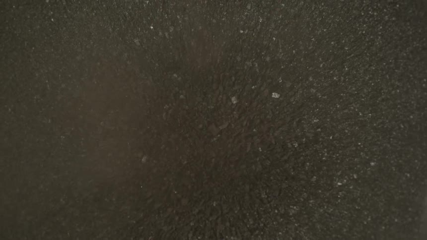 Particles pulsate and fall