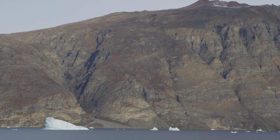 A mountain near the water