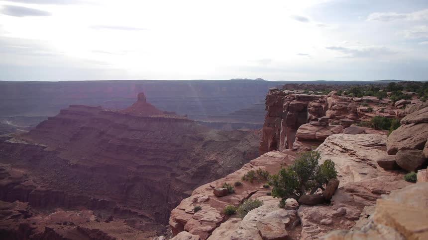 A view of a canyon