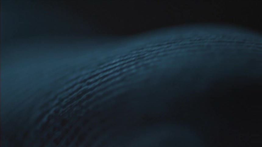 Skin texture and fingerprint ripples are shown up close
